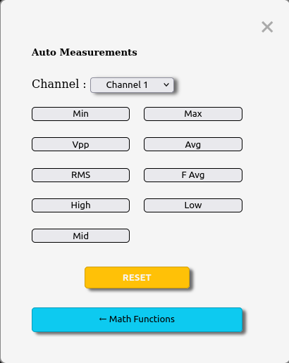 Auto-measures sub-menu